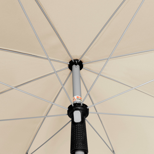 Thumbnail - DOPPLER Sonnenschirm »Active«, Ø: 200 cm, abknickbar - beige
