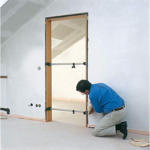 Thumbnail - BESSEY Türfuttermontagestrebe, Spannweite: 56 - 101 cm, Aluminium/Kunststoff - schwarz