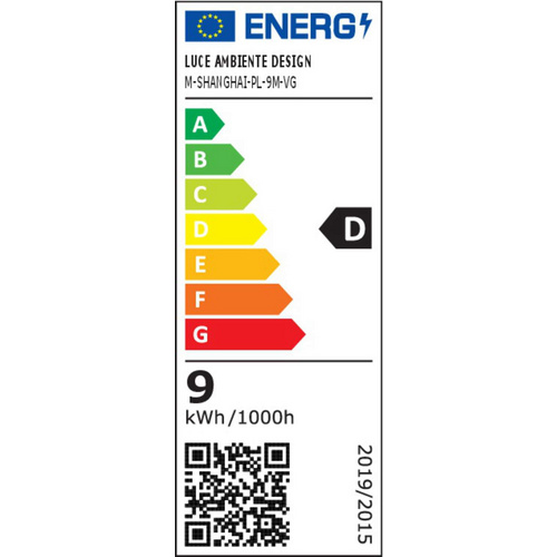 LUCE Design LED-Wandleuchte »Shanghai«, schwarz, inkl. Leuchtmittel