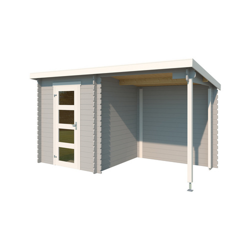 Thumbnail - LASITA MAJA Gartenhaus »Jelle«, BxHxT:  185 x 210,9 x 213,1 cm (Außenmaße inkl. Dachüberstand),  Holz - grau