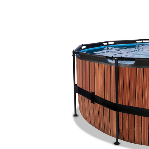 Thumbnail - EXIT Toys Pool »Wood Pools«, Ø: 427 cm, 14758 l, braun