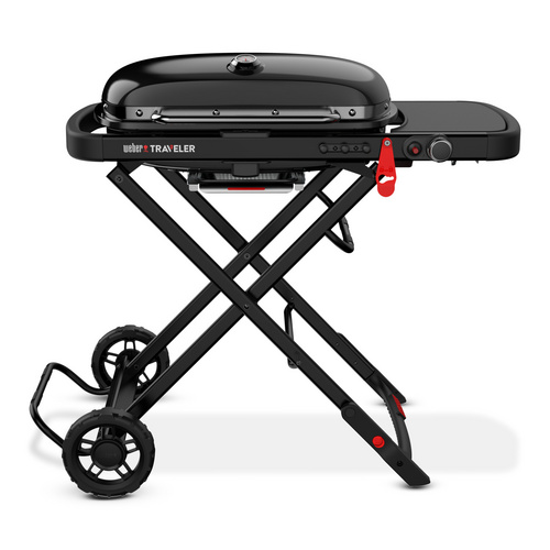 Thumbnail - WEBER Gasgrill »Traveler Stealth Edition«, 3,8 kW, Grillfläche: 64 x 35 cm, schwarz