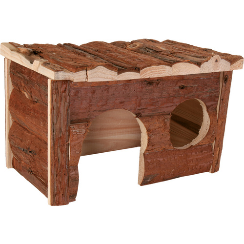 TRIXIE Kleintierhaus »Jerrik«, für Kaninchen, BxHxL: 20 x 23 x 40 cm, bunt, Holz