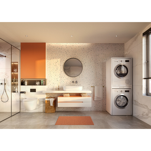 Thumbnail - Waschturm Washtower »WSTT 185«, BxHxT: 67 x 185 x 65,4 cm - weiss