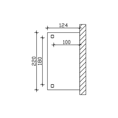 Thumbnail - SKANHOLZ Vordach »Anklam«, pultdach, leimholz|fichte, weiß - weiss