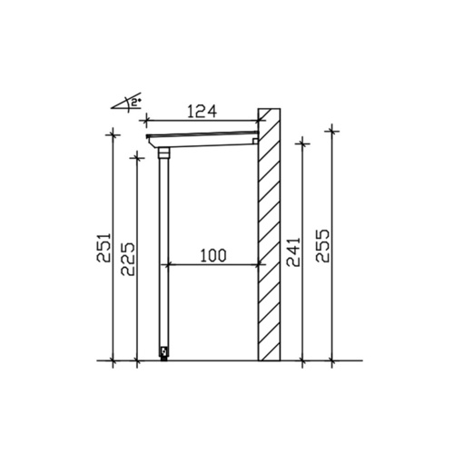 Thumbnail - SKANHOLZ Vordach »Anklam«, pultdach, leimholz|fichte, eichefarben - braun