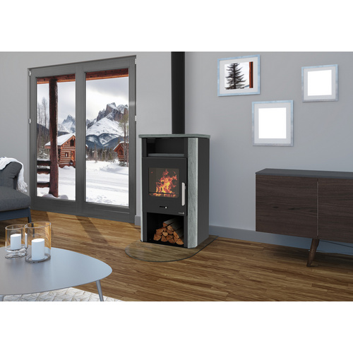 WAMSLER Kaminofen »Cube«, Naturstein, 6 kW, Dauerbrand geeignet - schwarz (Rabatt: 10 %) WAMSLER Kaminofen »Cube«, Naturstein, 6 kW, Dauerbrand geeignet - schwarz (Rabatt: 10 %)