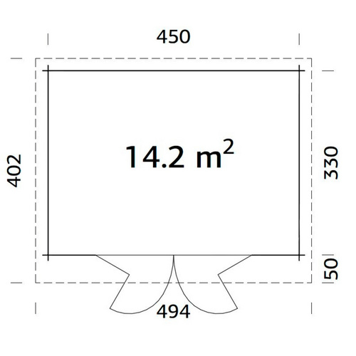 PALMAKO Gartenhaus aus Holz »Lea« (RABATT 10%) | Restposten 10% Rabatt PALMAKO Gartenhaus aus Holz »Lea« (RABATT 10%) | Restposten 10% Rabatt