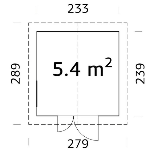 PALMAKO Gerätehaus »Nils« (RABATT 10%)