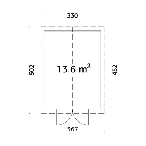 PALMAKO Elementhaus »Martin« (RABATT 10%) | Restposten 10% Rabatt