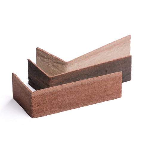 Thumbnail - ELABRICK Eckverblender Kansas 71x115/240mm, Paketinhalt: 2m¹ - braun