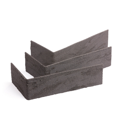 Thumbnail - ELABRICK Eckverblender Madagaskar 71x115/240mm , Paketinhalt: 2m¹ - grau