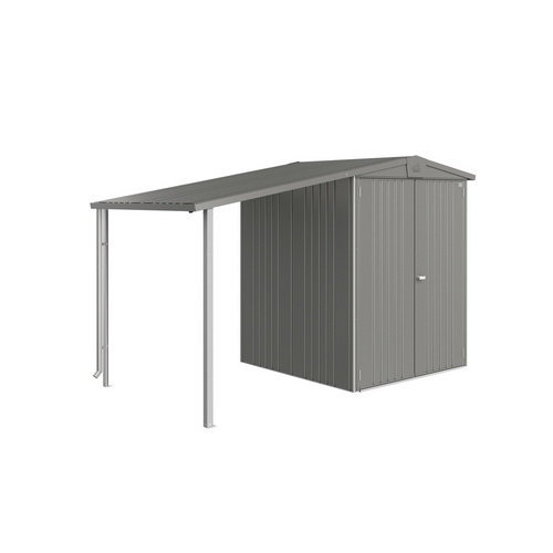 Thumbnail - BIOHORT Seitendach »Europa«, Stahlblech/Edelstahl - grau