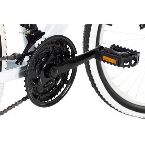 Thumbnail - Mountainbike »Zodiac«, 21 Gänge, Reifengröße: 26", weiß/grün - weiss | gruen