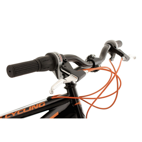 Thumbnail - Mountainbike »Bliss«, 21 Gänge, Reifengröße: 26", schwarz/orange - schwarz | orange