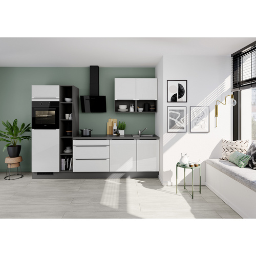 Thumbnail - IMPULS Küchen Küchenleerzeile »IP 4050«, ohne E-Geräte - weiss