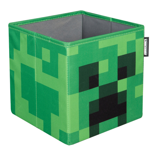 Thumbnail - PHOENIX Aufbewahrungsbox »MINECRAFT«, BxHxT: 27 x 27 x 27 cm, Creeper + Crafting Design, 2er Set - bunt