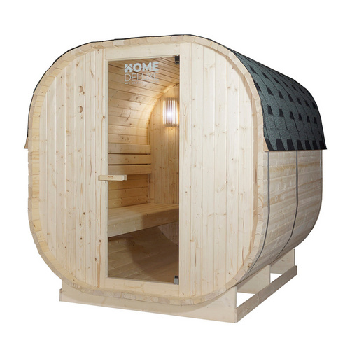 HOME DELUXE Sauna »CUBE XL«, holzfarbe...