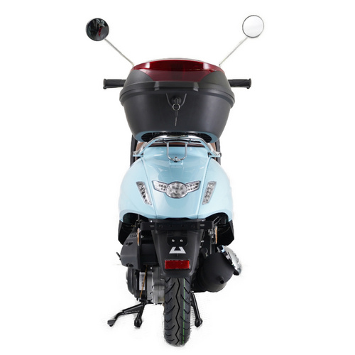 Thumbnail - GT UNION Motorroller »Massimo«, max. 25 km/h, 50 cm³, Tankinhalt: 5 l, mit Topcase - tuerkis