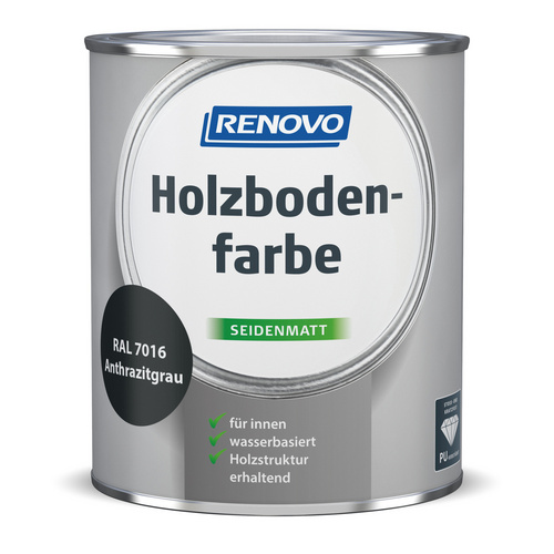 RENOVO Holzbodenfarbe - grau