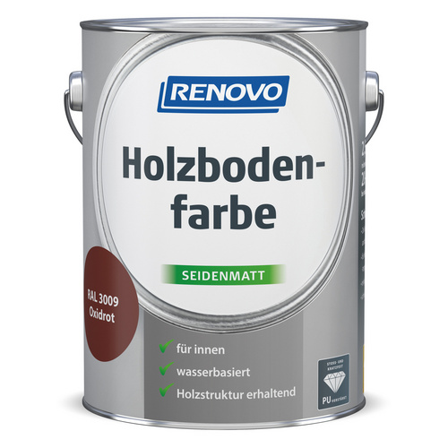 RENOVO Holzbodenfarbe - rot