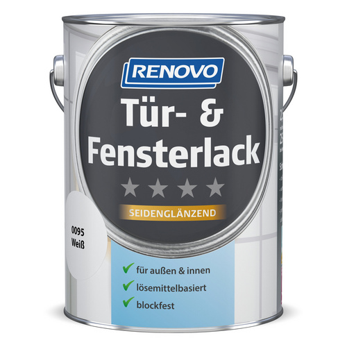 RENOVO Tür- und Fensterlack - weiss