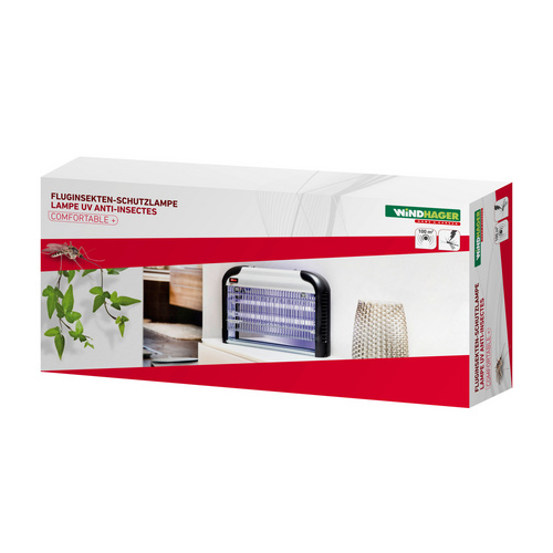 Image of WINDHAGER Schutzlampe, , schützt vor verschiedenen: insekten - silberfarben