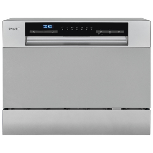 Thumbnail - Exquisit Geschirrspüler »GSP206-030D«, BxHxT: 55 x 43,8 x 50 cm, silber - silberfarben