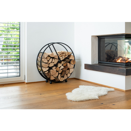 Westmann Kaminholzregal »Osiris«, BxHxT: 80 x 82 x 20 cm, Stahl - schwarz (Rabatt: 60 %) Westmann Kaminholzregal »Osiris«, BxHxT: 80 x 82 x 20 cm, Stahl - schwarz (Rabatt: 60 %)