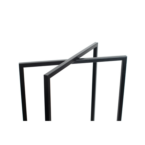 Westmann Kaminholzregal »Xavier«, BxHxT: 40 x 120 x 20 cm, Stahl - schwarz (Rabatt: 60 %)