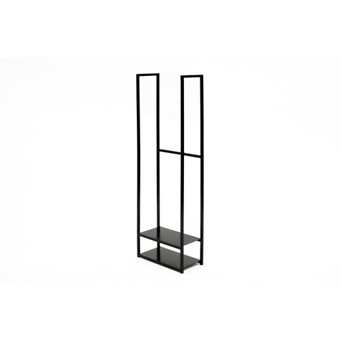 Westmann Schwarz Stahl Kaminholzregal Porthos 40X20x120 Cm - Image 5