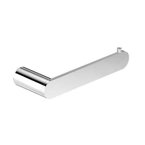 Image of Chris Bergen Toilettenpapierhalter „Ambra", Messing, chrom - silberfarben