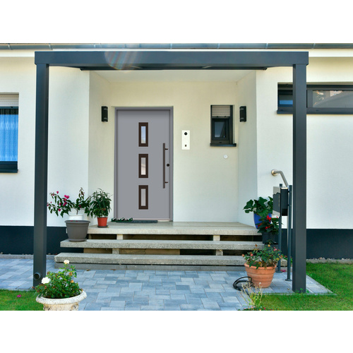 Thumbnail - Splendoor Haustür »Passivedoor Premium RC2«, grau