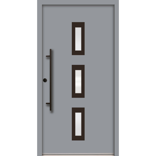 Splendoor Haustür »Passivedoor Premium RC2«, grau