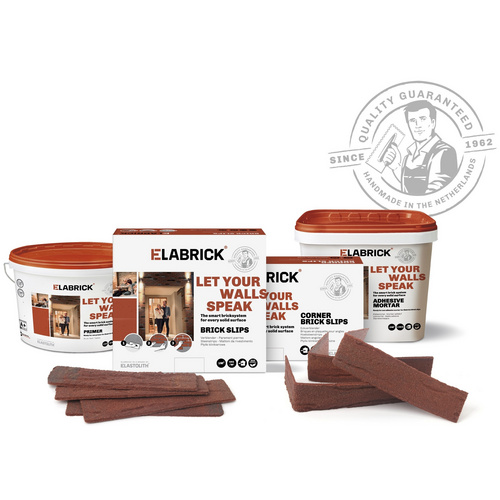 Thumbnail - ELABRICK Verblender »Elabrick«, Eckverblender Limburg 71x115/240 mm - 2m² - braun