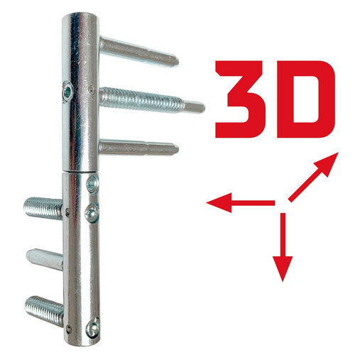 Thumbnail - Splendoor Haustür »Passivedoor Premium RC2«, anthrazit, BxH: 1100 x 2100 mm, Rechts - grau