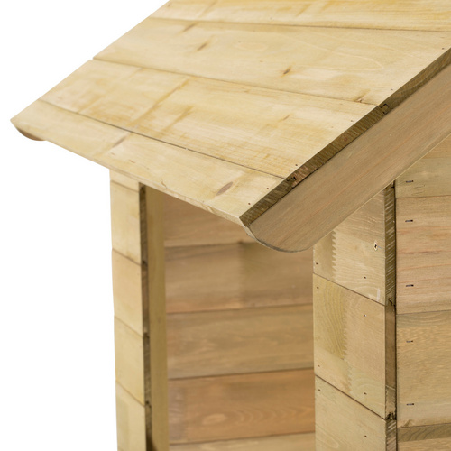 Thumbnail - Westmann Spielhaus »Villa«, BxHxT: 121 x 140 x 137 cm, Kiefern- und Fichtenholz, natur - braun