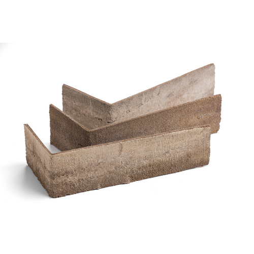 Thumbnail - ELABRICK Verblender »Elabrick«, Eckverblender Limburg 71x115/240 mm - 2m² - braun