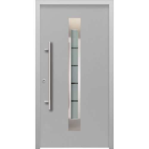 Splendoor Haustür »Passivedoor Premium RC2«, grau