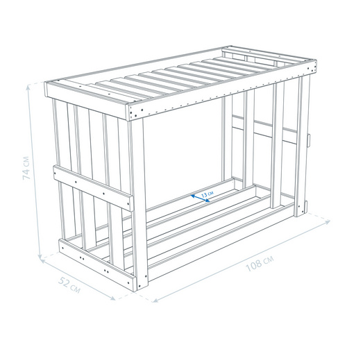 Westmann Kaminholzregal »Stephan«, BxHxT: 108 x 74 x 52 cm, Kiefernholz - grau (Rabatt: 60 %) Westmann Kaminholzregal »Stephan«, BxHxT: 108 x 74 x 52 cm, Kiefernholz - grau (Rabatt: 60 %)