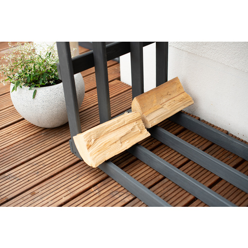 Westmann Kaminholzregal »Stephan«, BxHxT: 108 x 74 x 52 cm, Kiefernholz - grau (Rabatt: 60 %) Westmann Kaminholzregal »Stephan«, BxHxT: 108 x 74 x 52 cm, Kiefernholz - grau (Rabatt: 60 %)