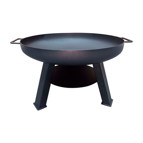 hagebau Feuerschale, Ø54,5 cm, Metall, schwarz