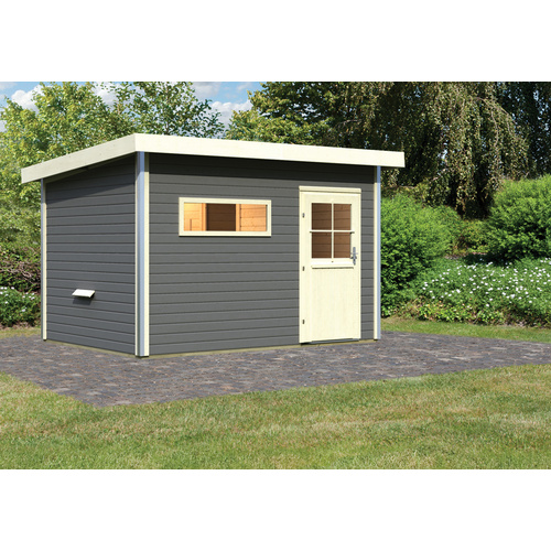 KARIBU Saunahaus »Schwanenburg«, 336x2... KARIBU Saunahaus »Schwanenburg«, 336x2...