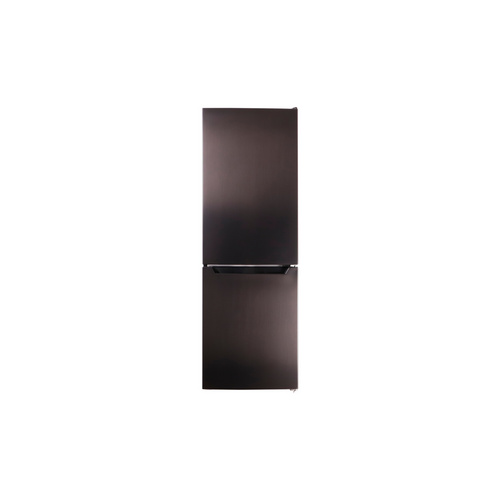 RESPEKTA Kühl-Gefrierkombination „KG144BS-37“, BxHxL: 47,4 x 144 x 49,5, black steel – schwarz
