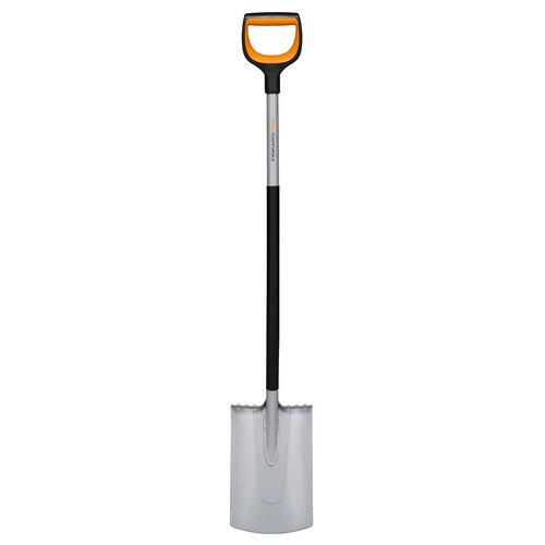 FISKARS Spaten »Xact+«, Arbeitsbreite: 19,2 cm, Material Werkzeug: Borstahl - silberfarben - Image 3