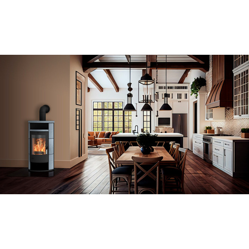 FIREPLACE Kaminofen »Alicante«, schwarz, Speckstein, 8,3 kW (Rabatt: 10 %)
