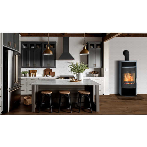 FIREPLACE Kaminofen »Barcelona«, schwarz, Speckstein, 8,1 kW (Rabatt: 17 %)