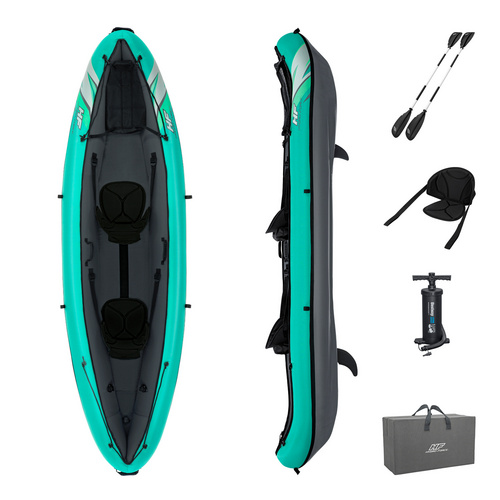 BESTWAY Kajak, BxL: 86 x 330 cm, max. Belastung: 200 kg - tuerkis