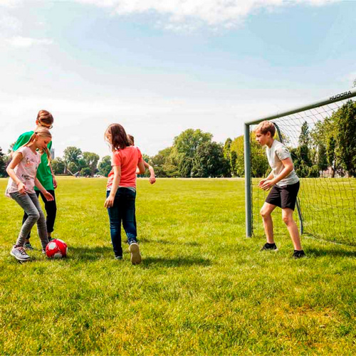 Thumbnail - Hudora Fußballtor »Expert«, BxHxL: 200 x 120 x 300 cm, ab 4 Jahren - grau