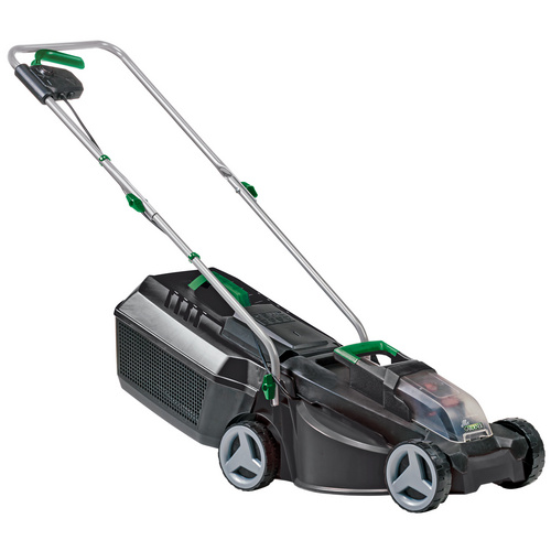 Thumbnail - Mr. GARDENER Akku-Rasenmäher »Akku 1830 Li PXC - Solo«, schwarz/grün, ohne Akku und Ladegerät - schwarz | gruen